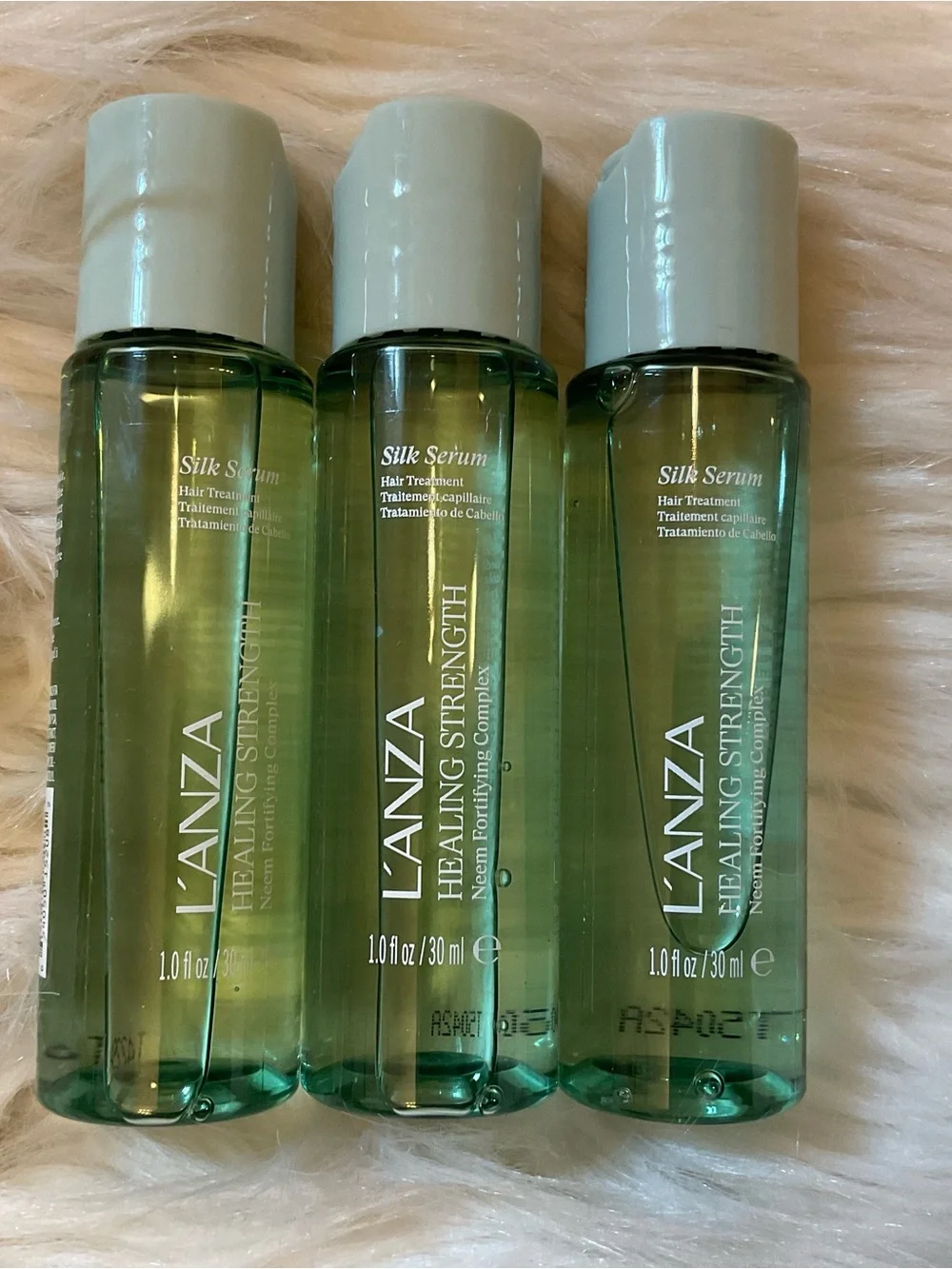 L'Anza Healing Strength Silk Serum - New x3 Travel Size